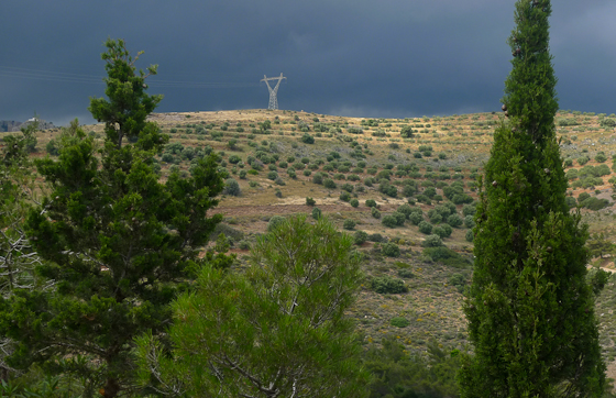 Up to Ayios Stefanos
