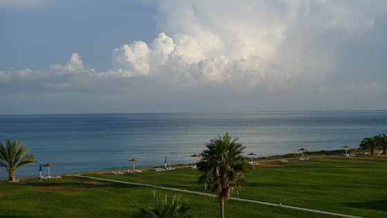 nice at natura beach, cyprus